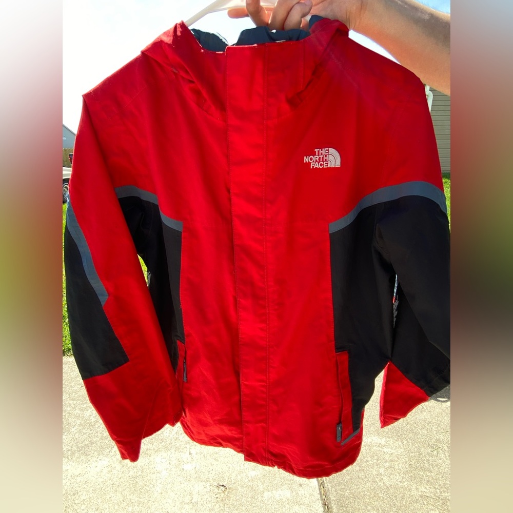 The North Face Boys sz L 14/16 Nylon Polyester Hooded Jacket Coat